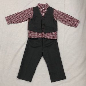 Hudson Ferrell 3Piece Suit/Vest,Shirt,Pants/ Size: 24 Months
